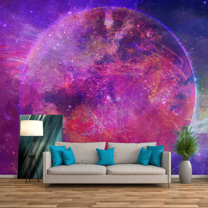 Photography Stain Resistant Wallpaper Vast Universe Living Room Wall Mural