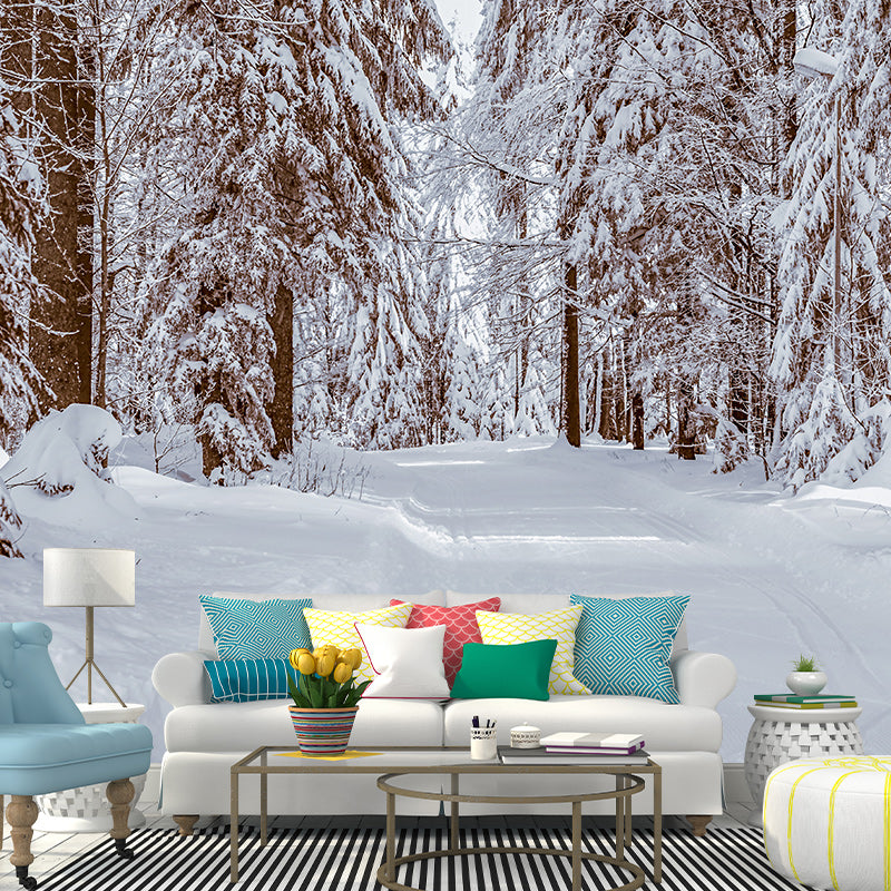 Photography Environment Friendly Mural Wallpaper Beautiful Forest Living Room Wall Mural