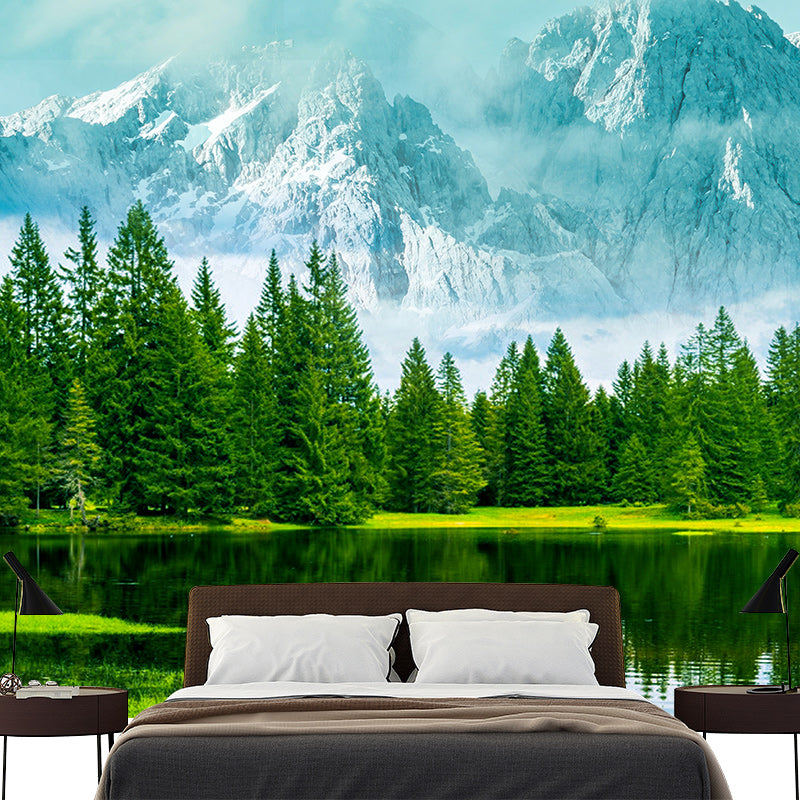 Photography Environment Friendly Mural Wallpaper Beautiful Forest Living Room Wall Mural