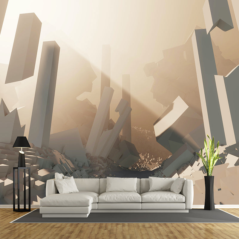 Environment Friendly Wall Mural Wallpaper Stereovision Sitting Room Wall Mural