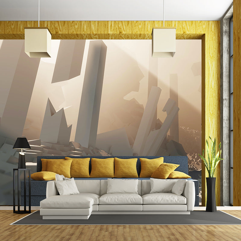 Environment Friendly Wall Mural Wallpaper Stereovision Sitting Room Wall Mural