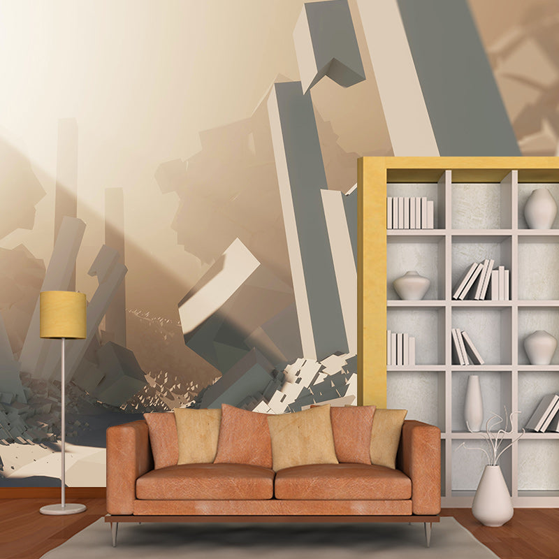 Environment Friendly Wall Mural Wallpaper Stereovision Sitting Room Wall Mural