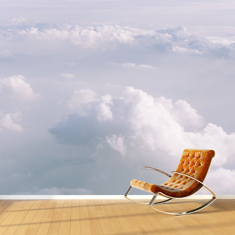 Modern Style Mural Wallpaper Fantastic Sky Environment Friendly Bedroom Wall Mural