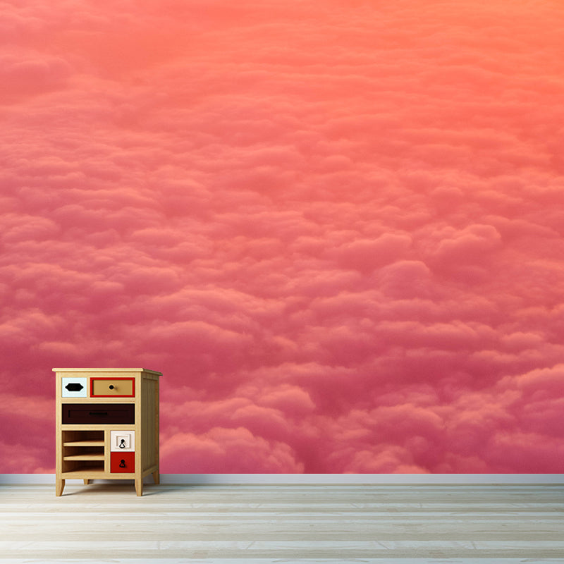 Modern Style Mural Wallpaper Fantastic Sky Environment Friendly Bedroom Wall Mural