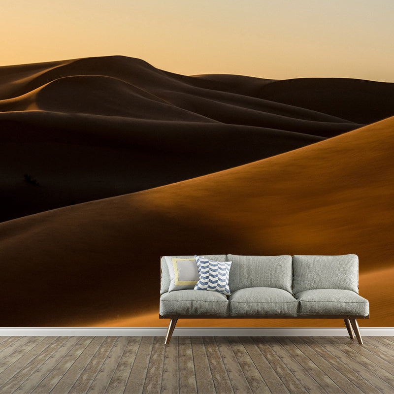 Photography Stain Resistant Mural Wallpaper Desert Scenery Sleeping Room Wall Mural