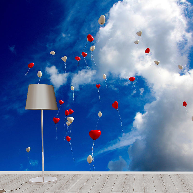 Beautiful Sky Mildew Resistant Wallpaper Photography Sleeping Room Wall Mural