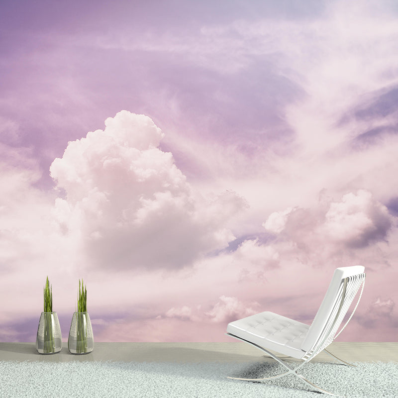 Eco-friendly Wall Mural Wallpaper Beautiful Sky Photography Sitting Room Wall Mural