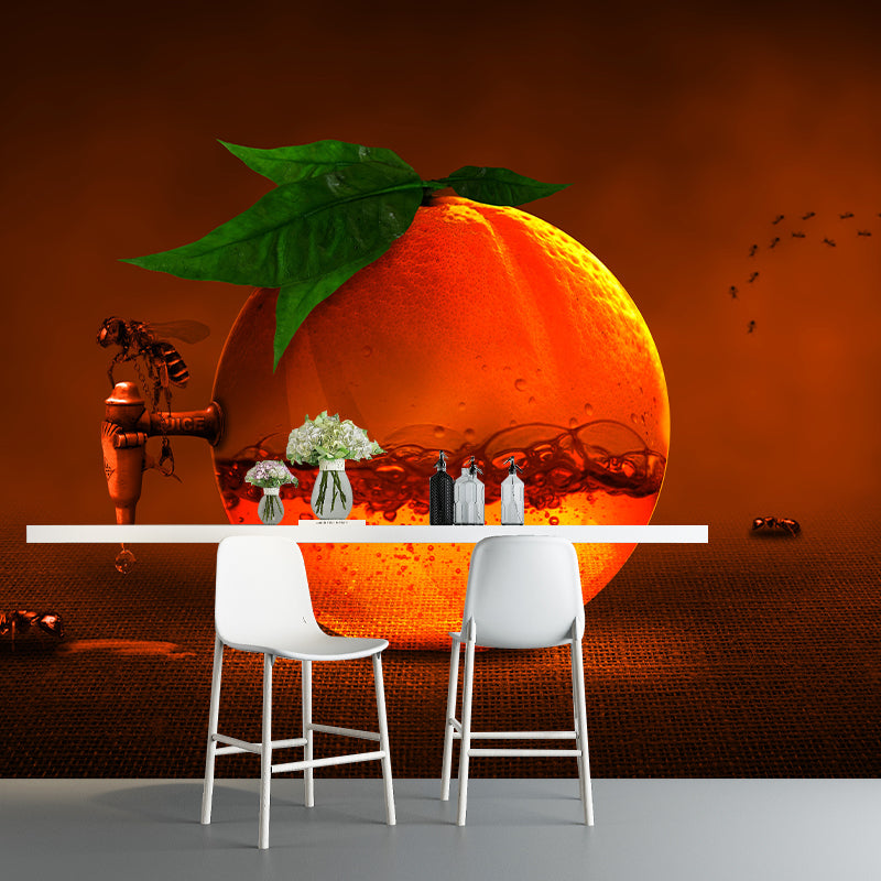 Environment Friendly Wallpaper Creative Photography Mildew Resistant Indoor Wall Mural