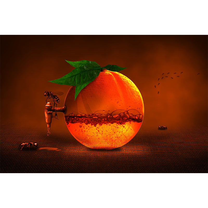 Environment Friendly Wallpaper Creative Photography Mildew Resistant Indoor Wall Mural