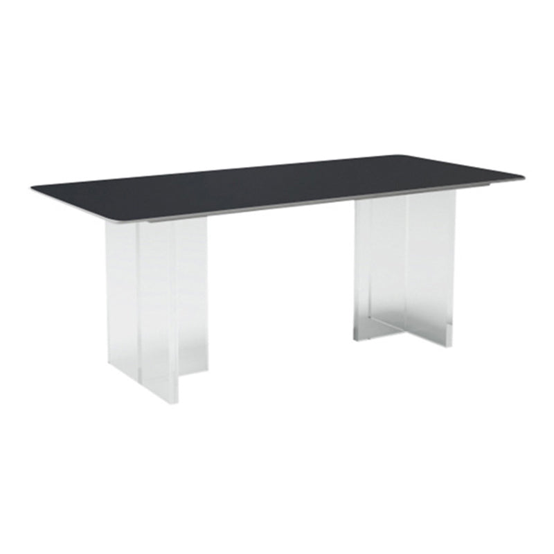 Sintered Stone Top Table Set 1/4/5/6 Pieces Designer Style Rectangle Dining Set