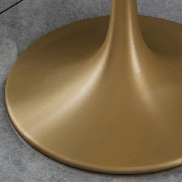 Modern Stone Dining Set 1/4/5 Pieces Round Dining Table Set with Padded Chairs