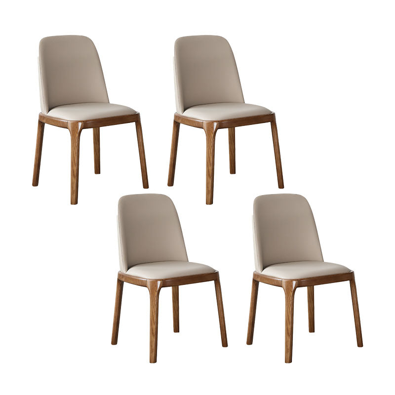 Round Dining Table Set 1/4/5/7 Pcs Solid Wood Dining Table and Solid Back Chairs