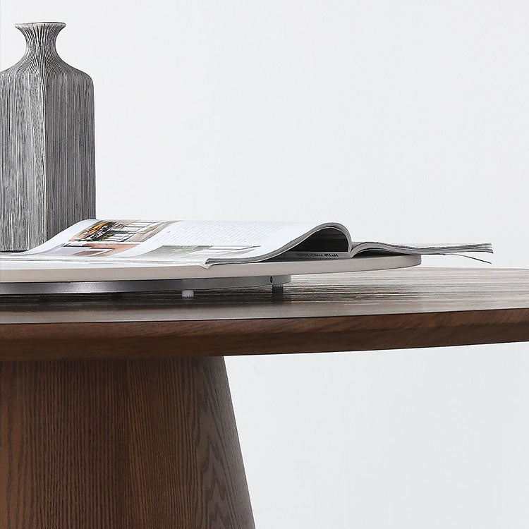 Round Dining Table Set 1/4/5/7 Pcs Solid Wood Dining Table and Solid Back Chairs