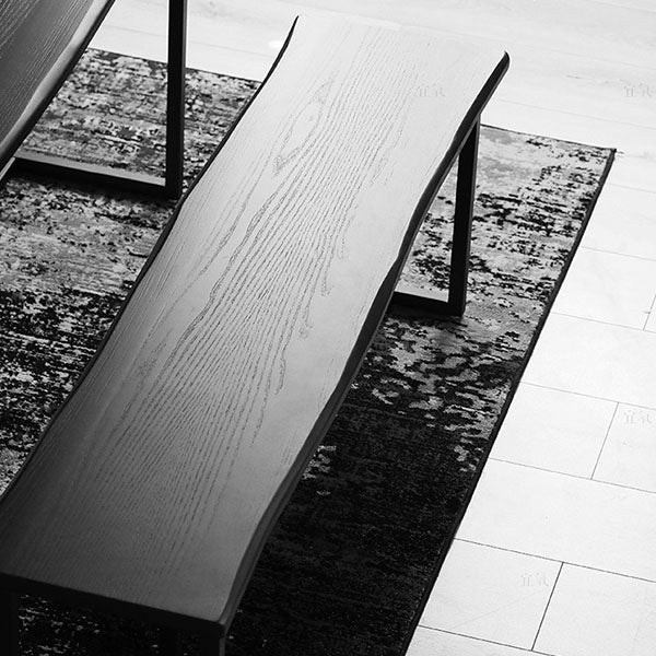 Modern 1/2 Pieces Dining Set Rectangle Wood Dining Table for Living Room