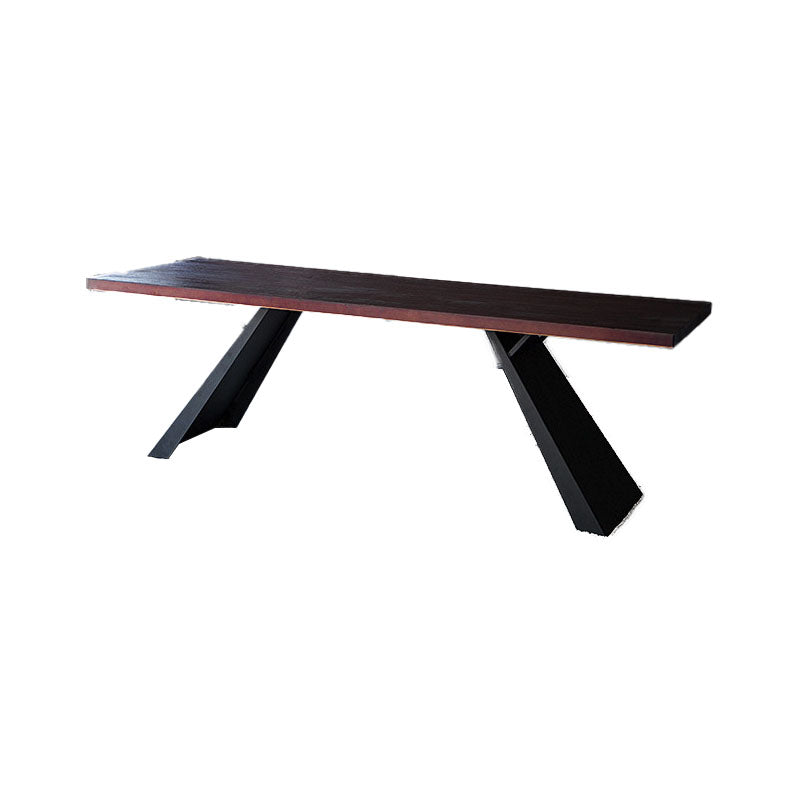 Modern 1/5 Pieces Dining Set Rectangle Wood Dining Table for Dining Room