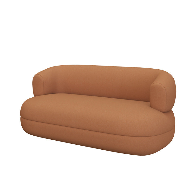 Modern Tight Back Sofa Tuxedo Arm 27.56" H Stain Resistant Sofa