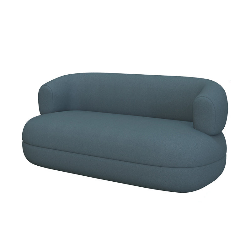 Modern Tight Back Sofa Tuxedo Arm 27.56" H Stain Resistant Sofa