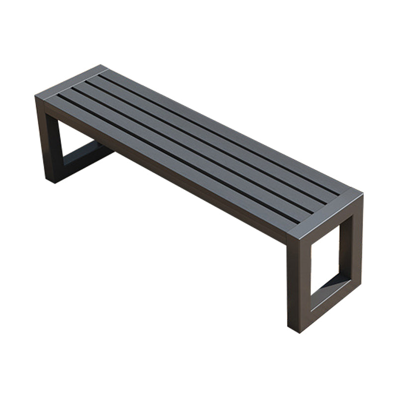 Modern Rectangular Picnic Table 1/3 Piece Reclaimed Wood Picnic Table