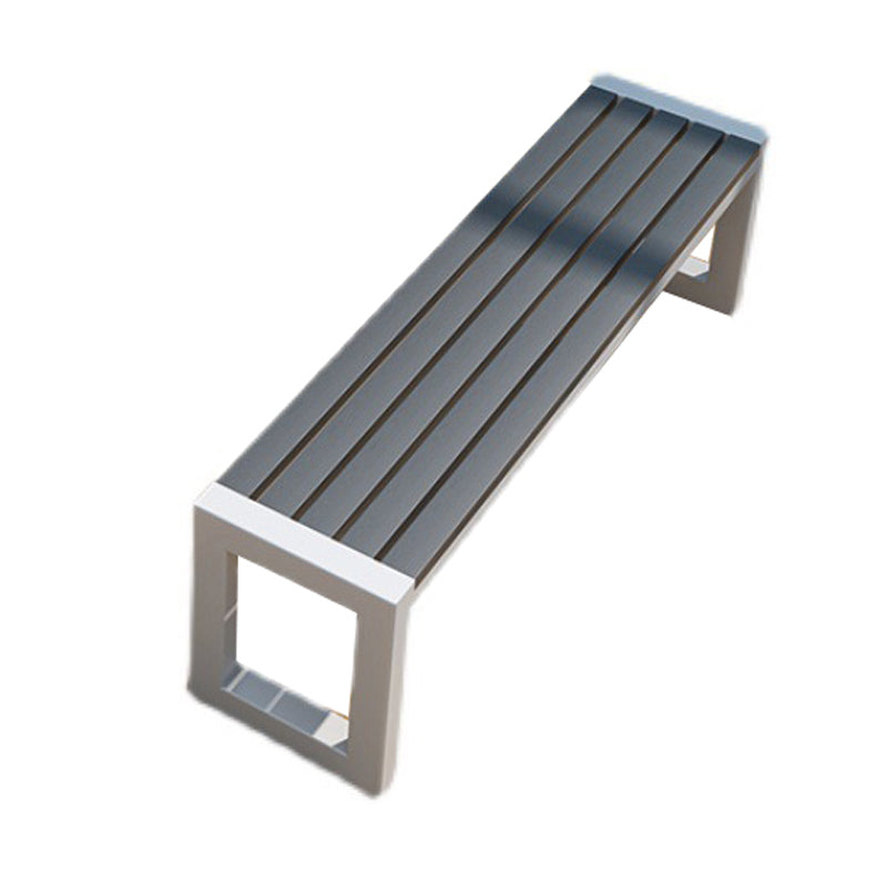 Modern Rectangular Picnic Table 1/3 Piece Reclaimed Wood Picnic Table