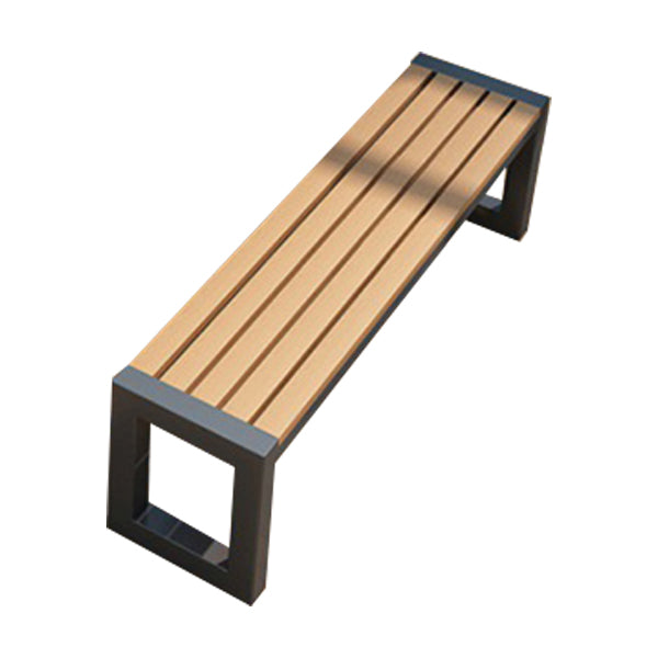 Modern Rectangular Picnic Table 1/3 Piece Reclaimed Wood Picnic Table