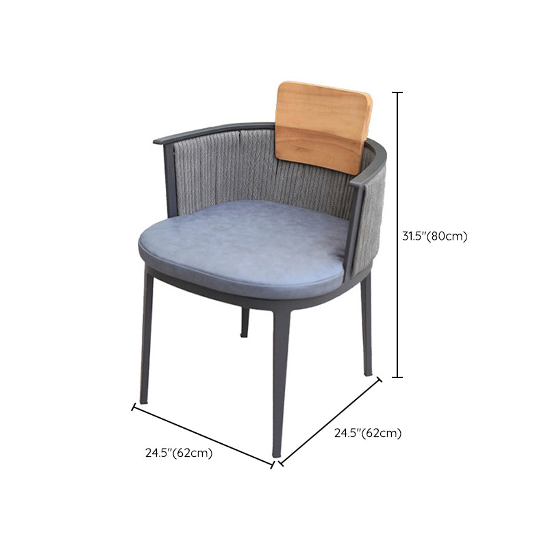 Modern Sintered Stone Top Dining Table Set 1/3/4/5 Pieces Dining Table Set for Outdoor