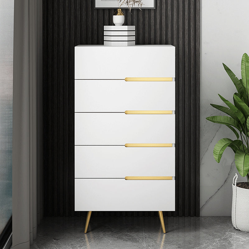 Manufactured Wood Dresser Glam Storage Chest with 3/4/5 Drawers