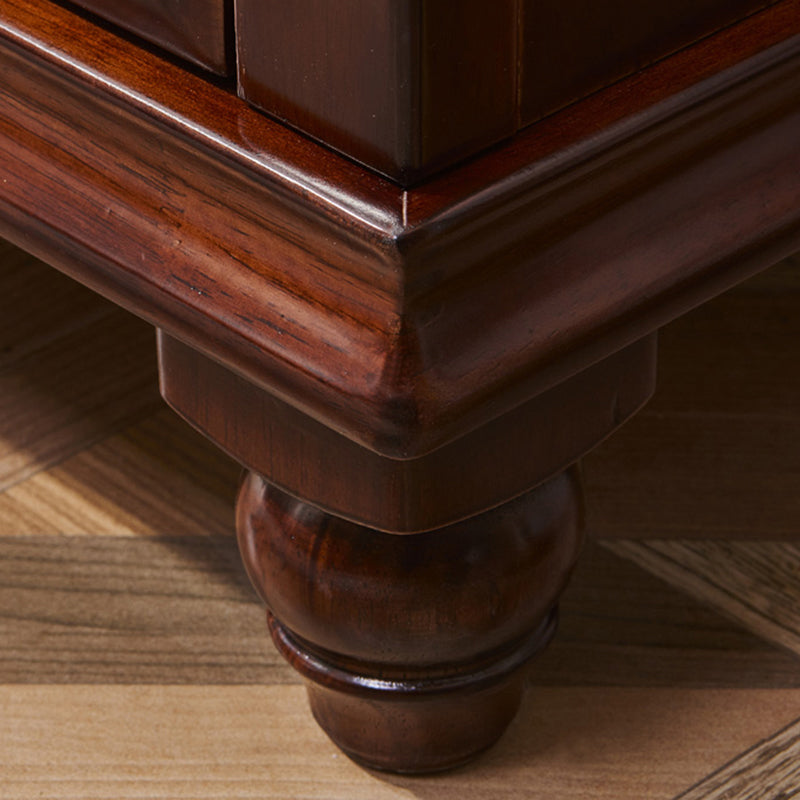 Traditional Storage Chest Solid Wood Dresser with 3/4/5 Drawers