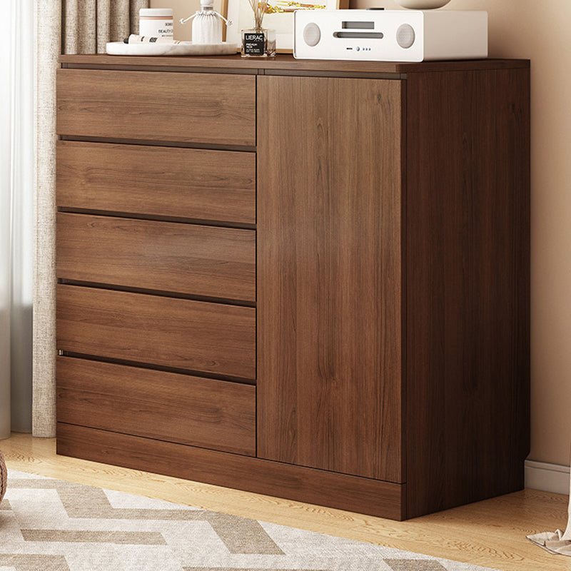Modern Dresser Solid Wood Storage Chest with 3/4/5/6 Drawers