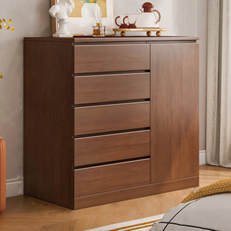 Modern Dresser Solid Wood Storage Chest with 3/4/5/6 Drawers