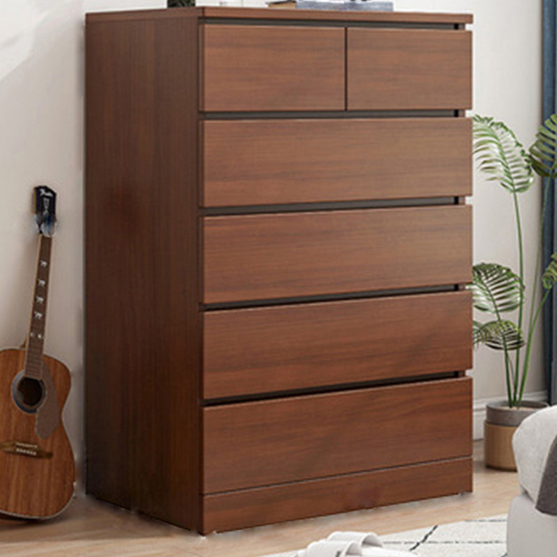 Modern Dresser Solid Wood Storage Chest with 3/4/5/6 Drawers
