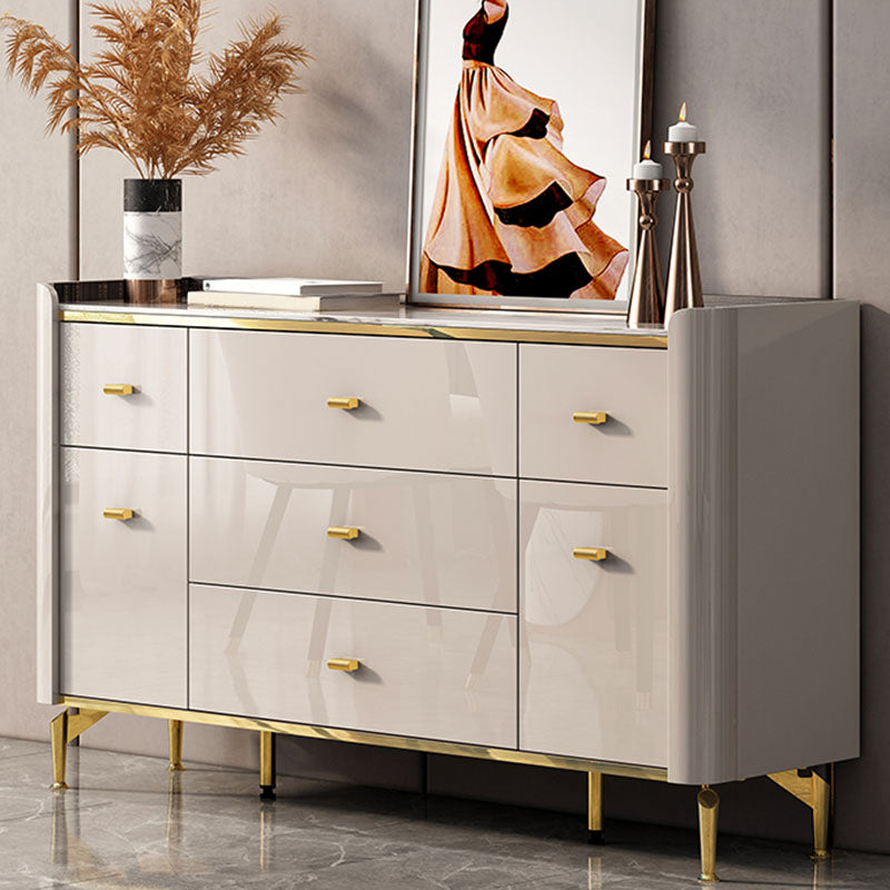 15.02-inch Width Storage Chest Ultra-Modern Stone Storage Chest Dresser