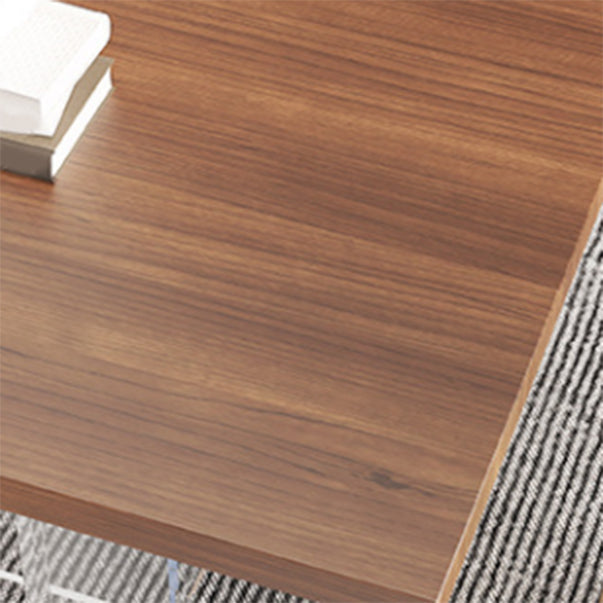 Modern Pine Wood Dining Set 1/4/6/7 Pieces Brown Dinette Set with Chairs