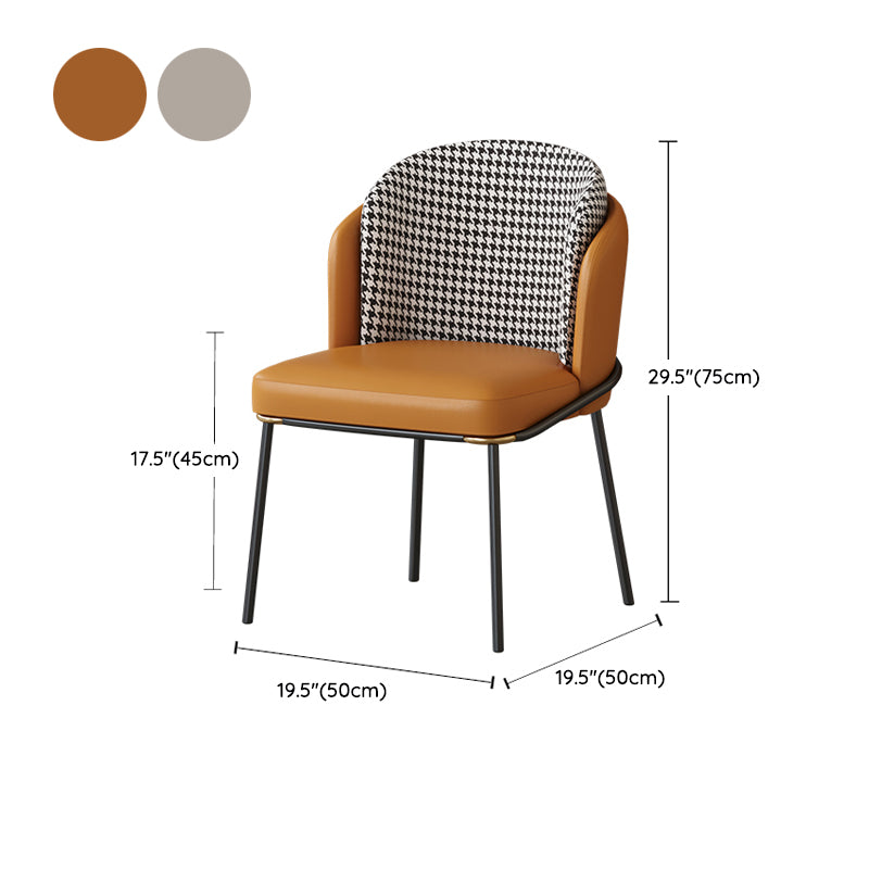 Round Dining Table Set with Metal Base 1/5 Pieces Modern Dinette Set for Kitchen