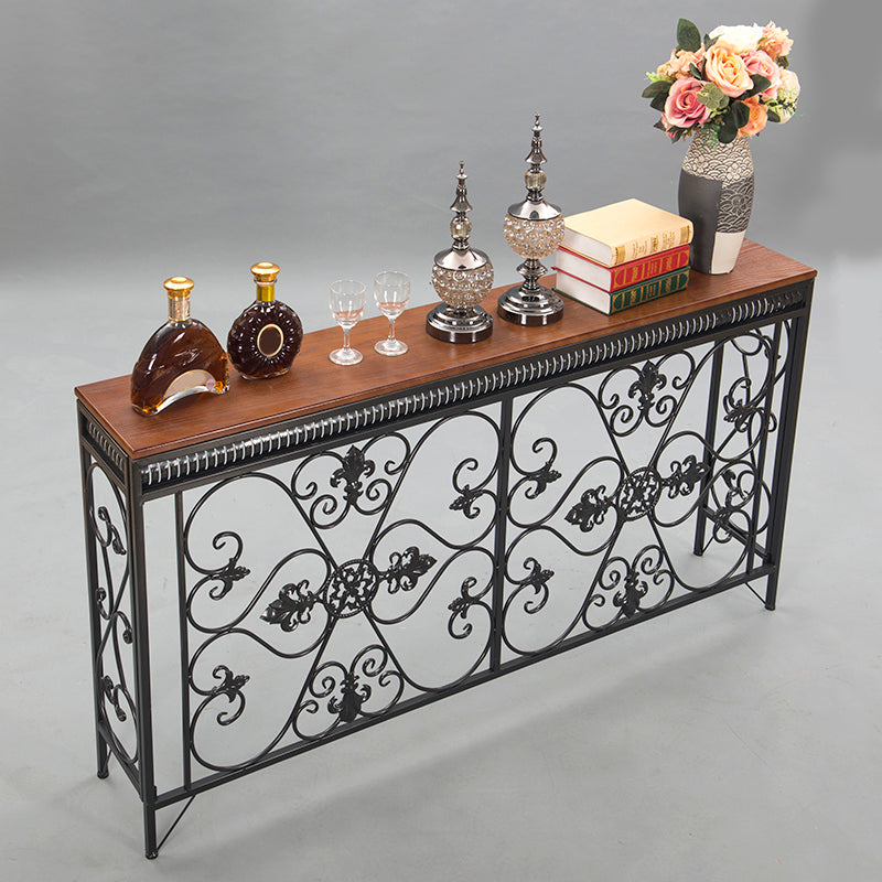 French Country Console Accent Table Antique Finish Console Sofa Table