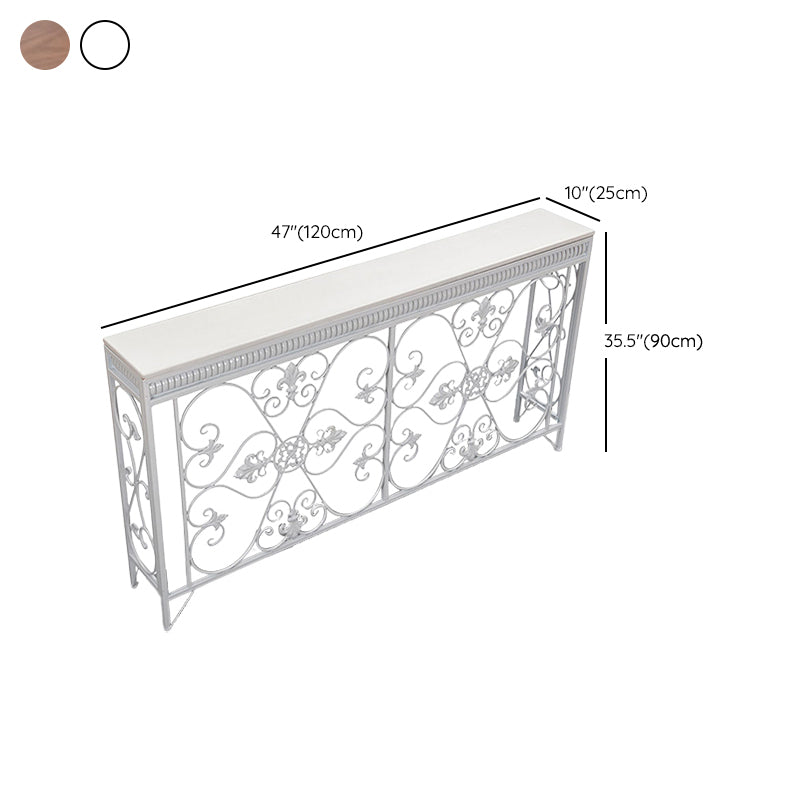 French Country Console Accent Table Antique Finish Console Sofa Table