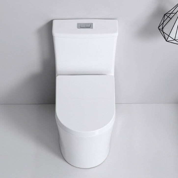 Modern Siphon Jet Toilet Floor Mount Urine Toilet with Toilet Seat
