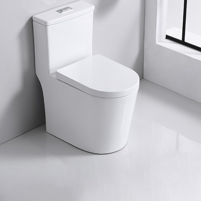 Modern Siphon Jet Toilet Floor Mount Urine Toilet with Toilet Seat