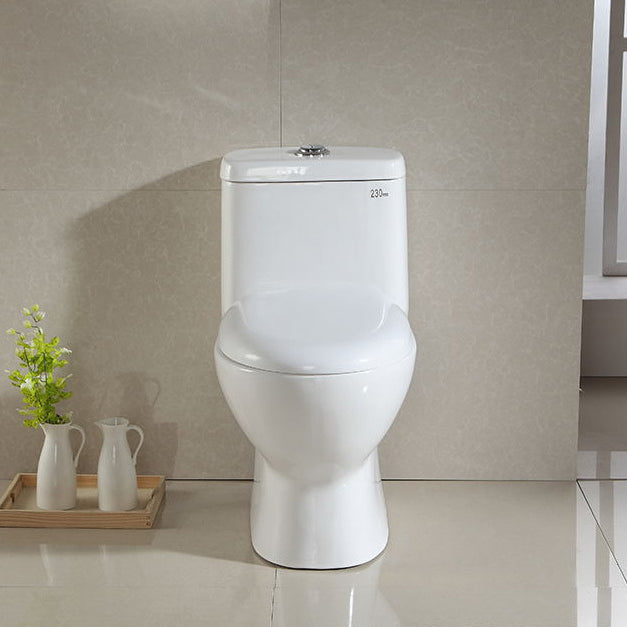 Modern Siphon Jet Toilet Floor Mount Urine Toilet with Toilet Seat