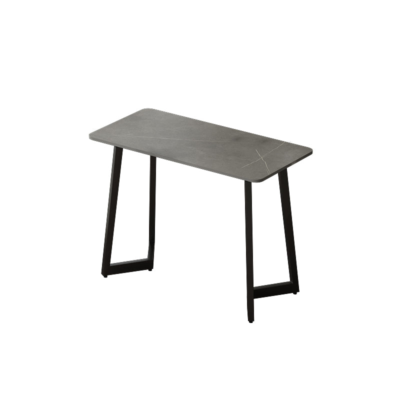 Industrial Rectangular Writing Desk Home Office Desk with Metal Legs