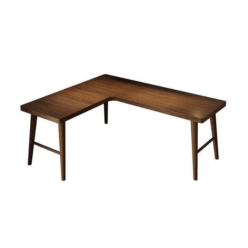 Bedroom Solid Wood Writing Table Contemporary Style Working Desk