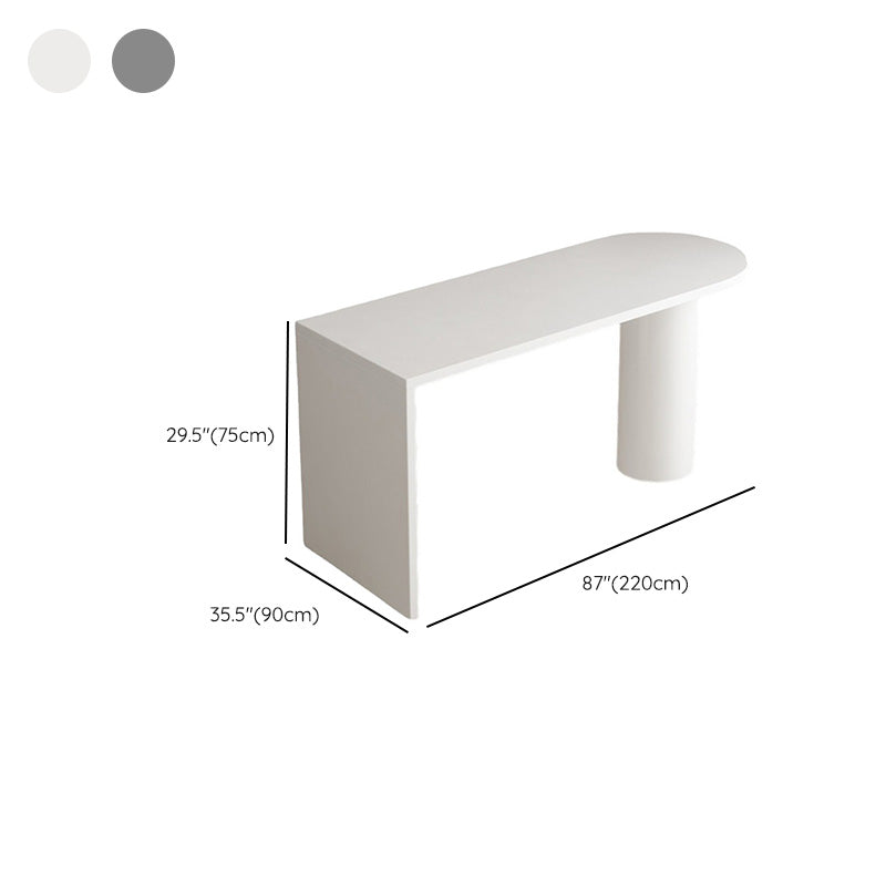 Contemporary Bar Table Solid Wood Specialty Pub Table for Indoor