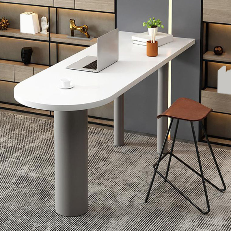 Modern Bar Table Solid Wood Specialty Pub Table for Home and Breakroom