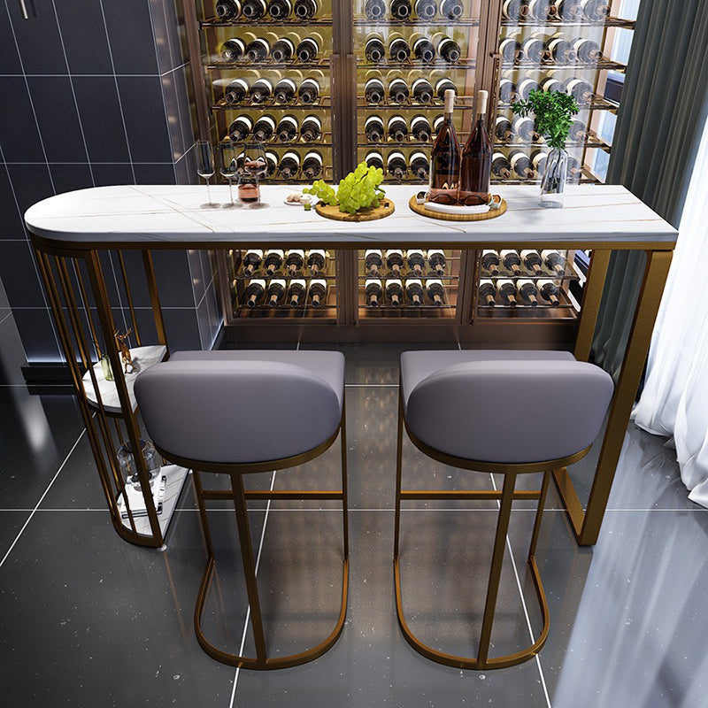 Modern Bar Table Bar Height Specialty Pub Table for Indoor and Breakroom