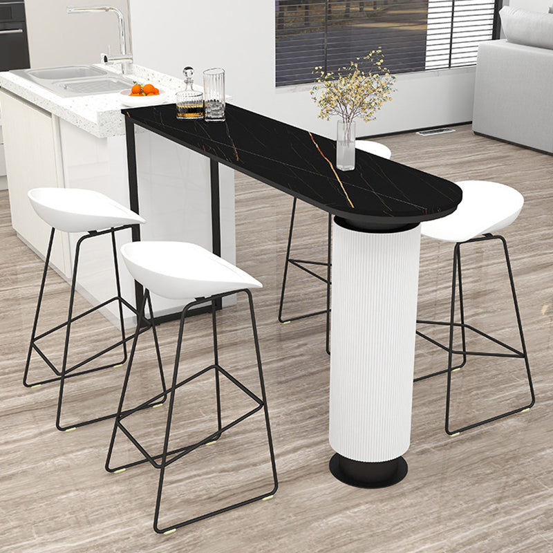 Specialty Bar Table Bar Height Contemporary Pub Table for Indoor