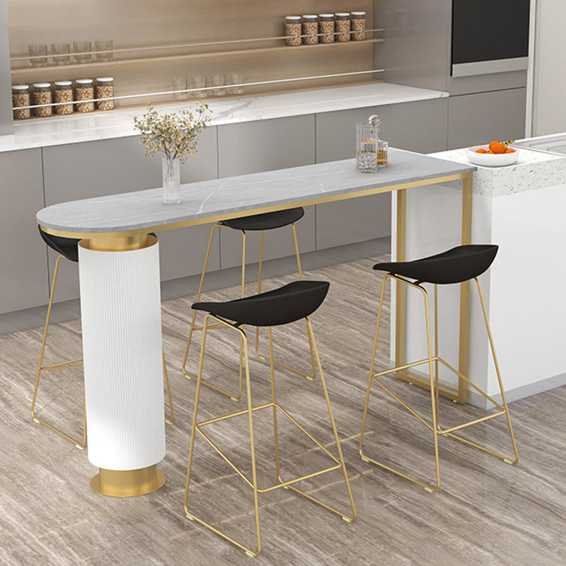 Specialty Bar Table Bar Height Contemporary Pub Table for Indoor