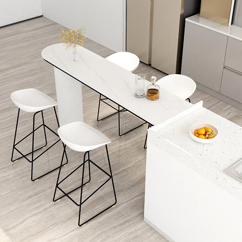 Specialty Bar Table Bar Height Contemporary Pub Table for Indoor