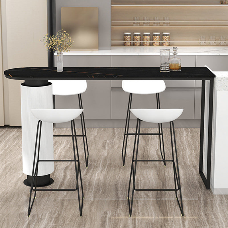 Specialty Bar Table Bar Height Contemporary Pub Table for Indoor