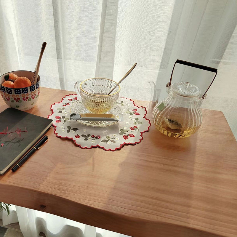 Industrial Metal Base Bar Table Black Iron Solid Wood Pub Table for Patio Use