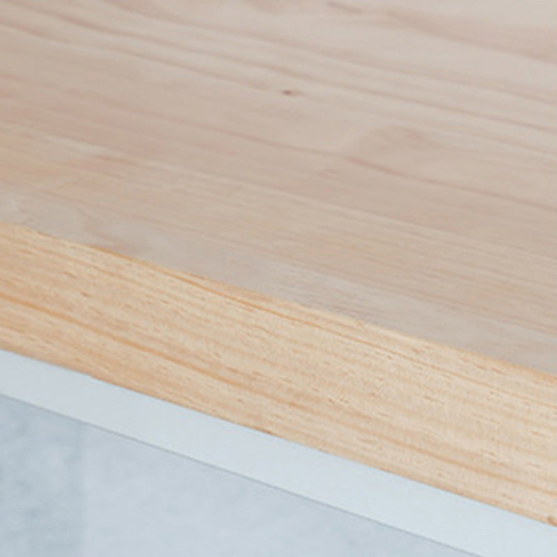 Modern Pub Height Dining Table Wood Top Pub Table for Patio Use