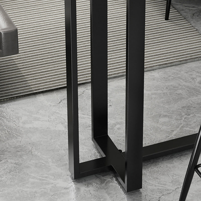 Modern Style Stone Counter Table Rectangle Counter Table for Home